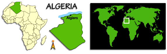 Algeria Map